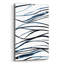 Art mural en verre acrylique 16 pi x 24 po «Thread of Blue 1» par Mercedes Lopez Latitude Latitude-2059519917
