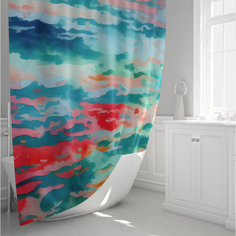 Rideau de douche Crestina, H 72 po x l 70 po