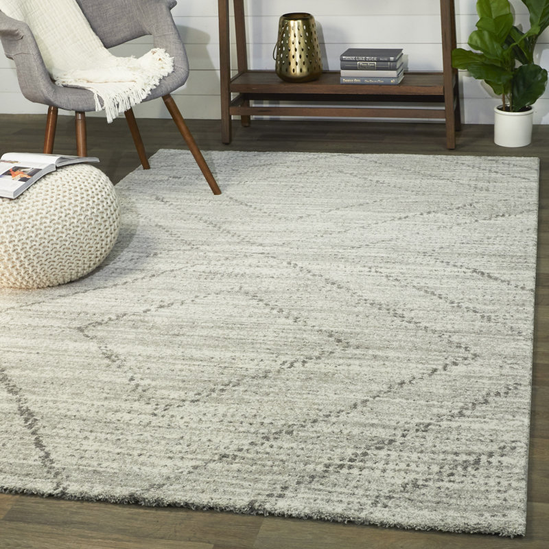 Sutton Geometric Indoor Rug, Rectangle 5'3" x 7'