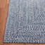 Tapis bleu foncé / ivoire tissé à la main Trombetta-1982164776-1958353457