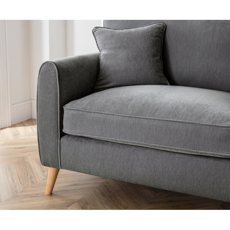 Fontinella 3 Seater Sofa, Charcoal