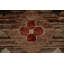 Tapis contemporain géométrique 7 x 10 avec de riches teintes terreuses