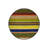 Multicolored Striped Patterned Round Woven Base Modern Decorative Carpet-1032620391