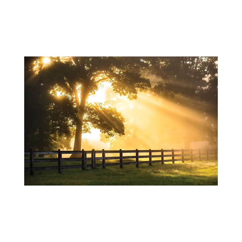 «Break of Dawn» par Lucas Moore - reproduction d'art sur toile tendue, H 18 po x l 26 po x P 1,5 po