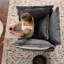 Fauteuil d'appoint simple de style moderne en chenille de style moderne