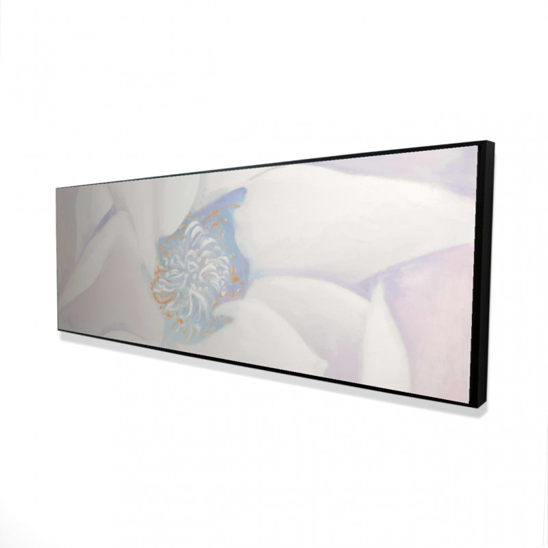 "Délicatesse" sur toile, H 16 po x l 48 po