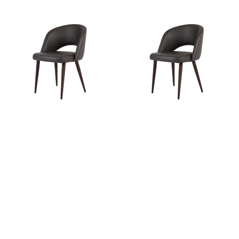 Fauteuil de direction gris (ensemble de 2), Gris