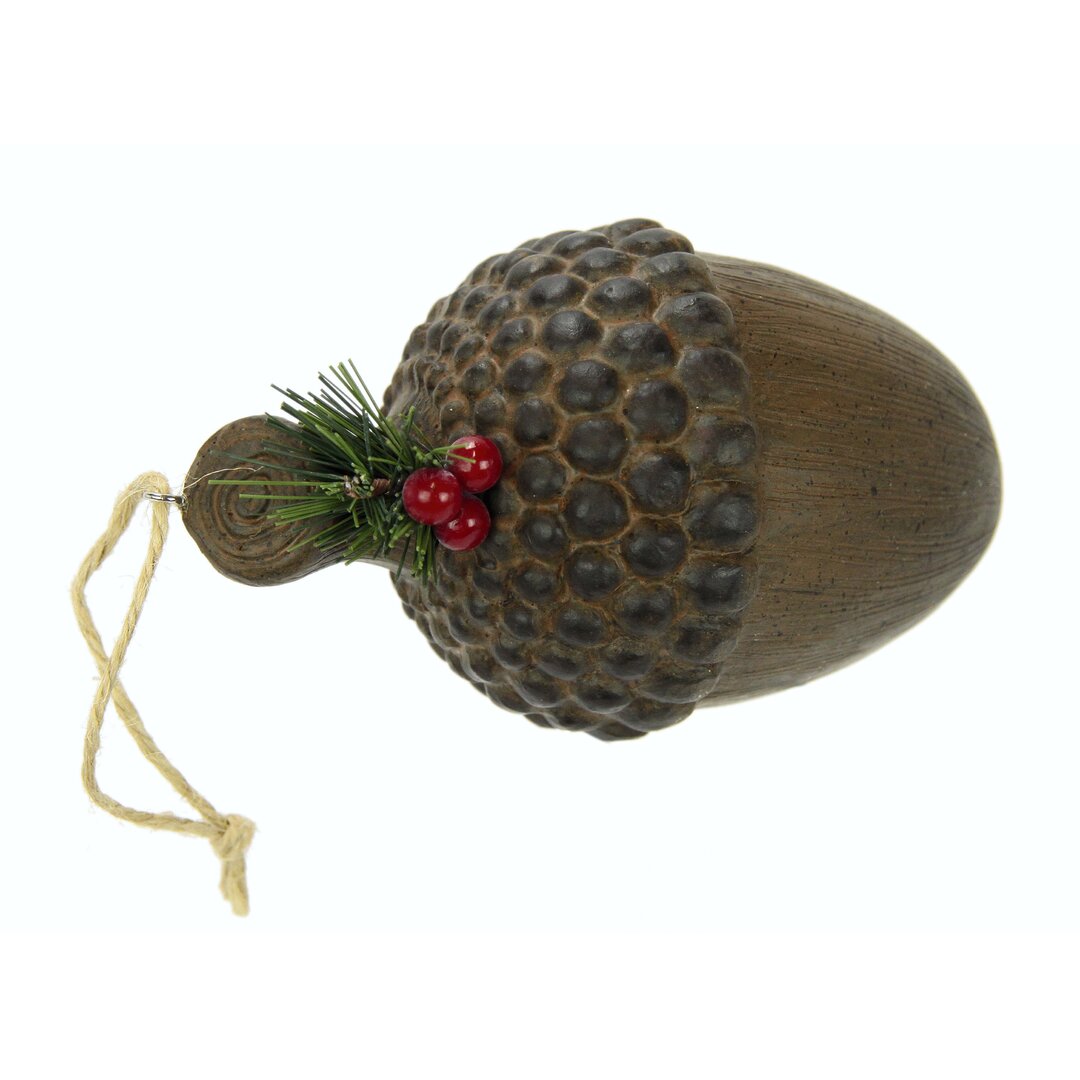 Eiche mit Tanne und Beeren zum Hängen Wohnaccessoires Weihnachtsdeko Tannenbaumschmuck Fensterdeko