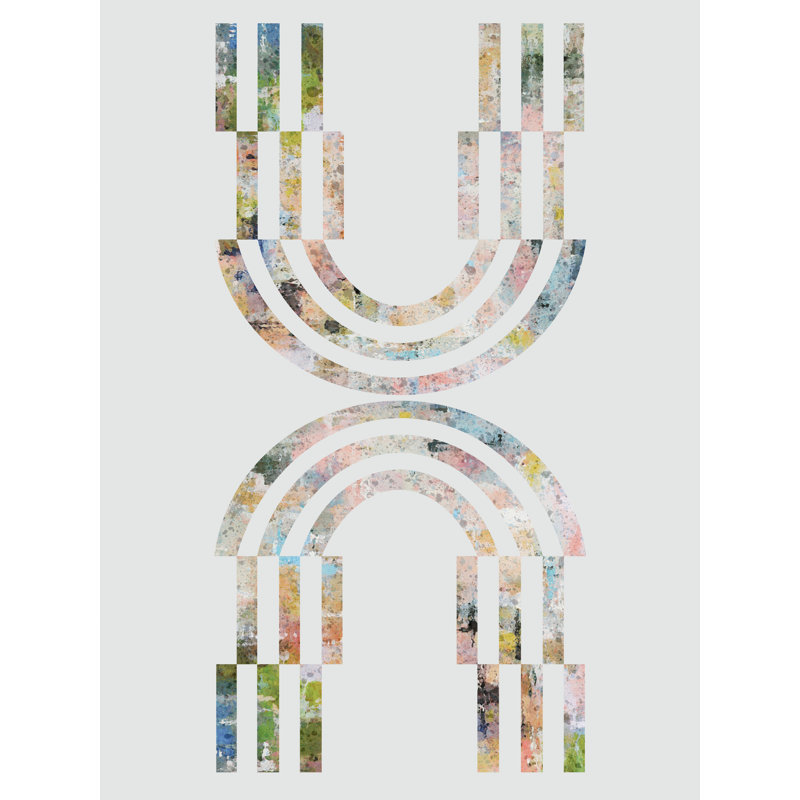 Arcs Of Thought Print by Angel Estevez, Wrapped Canvas, 32" H x 24" W