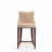 Shubert Modern Vegan Leather Upholstered Beech Wood Counter Stool in Tan-1085296832-1085296847