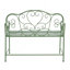 Banc de jardin extérieur Sunnydaze - vert-1090656750