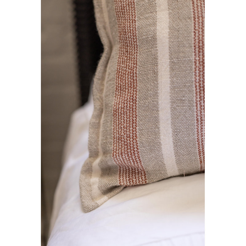 Montecito Linen Pillow Cover & Insert, 20" x 20", Square
