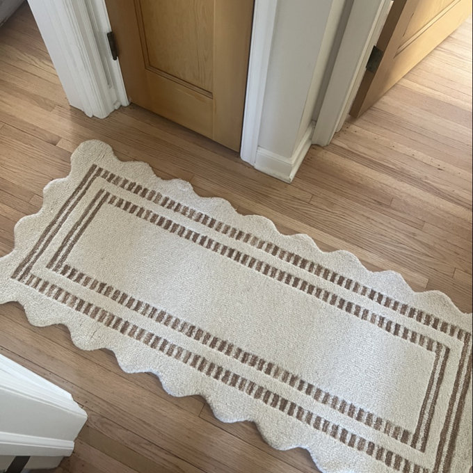 Chris Loves Julia x Loloi Scottie Area Rug - Ivory/Rust