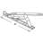 10 In. Heavy Duty Stainless Steel 4-Bar Hinge With Stop