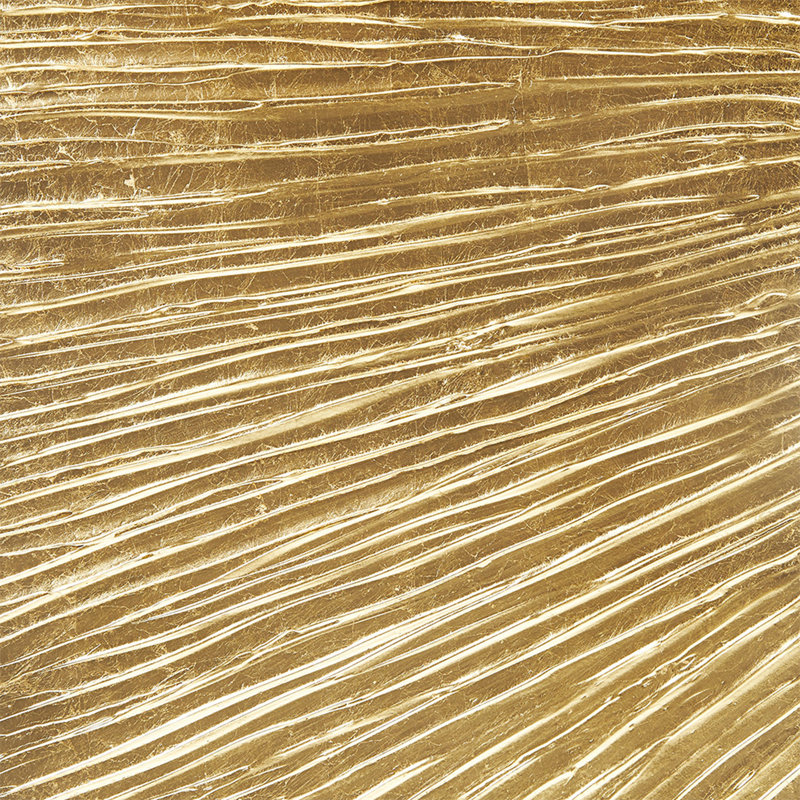 Hand Painted Triptych 3-piece Dimensional Resin Wall Art Set, Gold