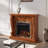 Cardona Electric Fireplace With Faux Marble