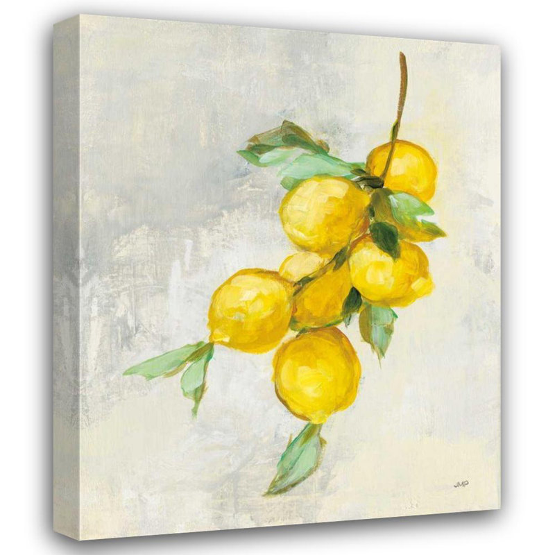 Art sur toile tendue par Red Barrel Studio® Purinton, Julia, titré: Zest II, H 44 po x l 36 po