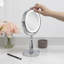 Miroir de maquillage / rasage pivotant à DEL à deux côtés de nouvelle génération-32039487