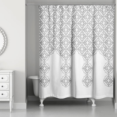 Geometric Shower Curtain