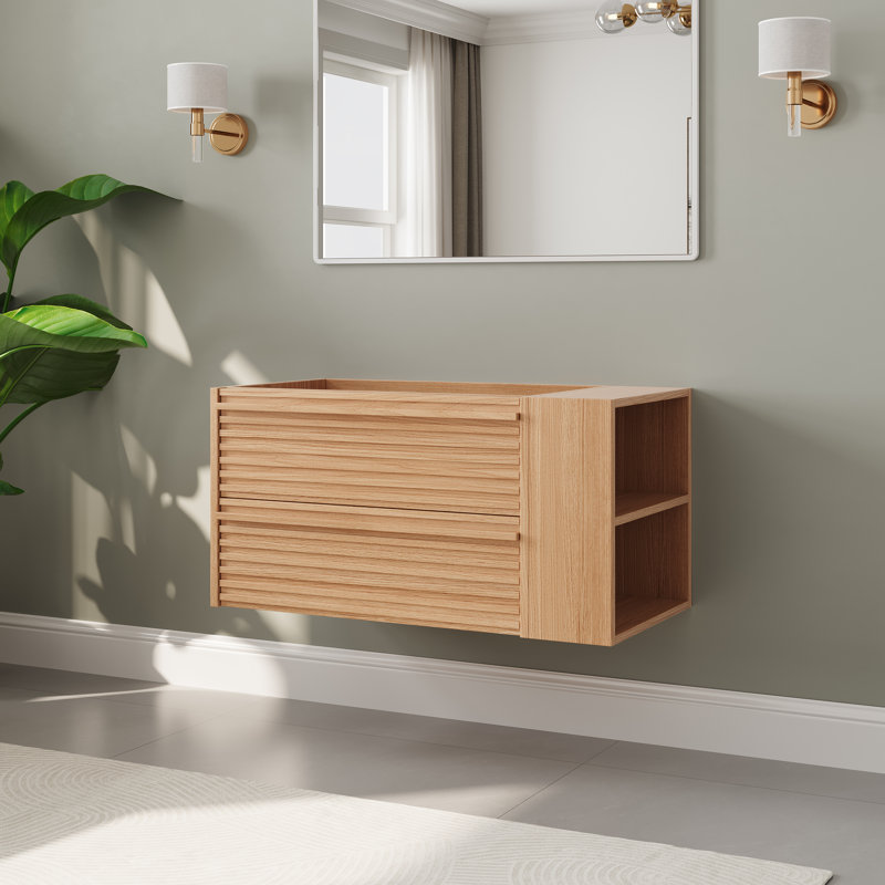 Base de meuble-lavabo 36 po, Naturel