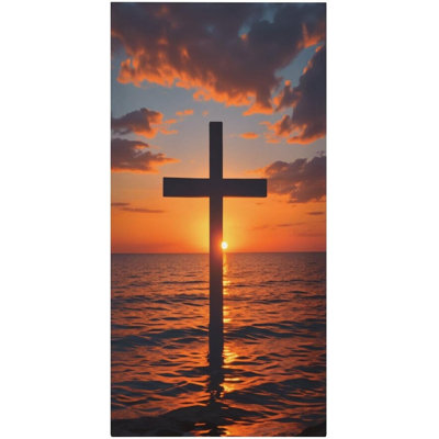 Serviette de plage Cross Sunset