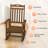Outdoor Adirondack Rocking Chair HIPS All Weather Oversized Plastic Patio Chair Rocker（Set Of 2）-118763000