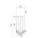 Fernada 25 - Light Dimmable LED Square Chandelier