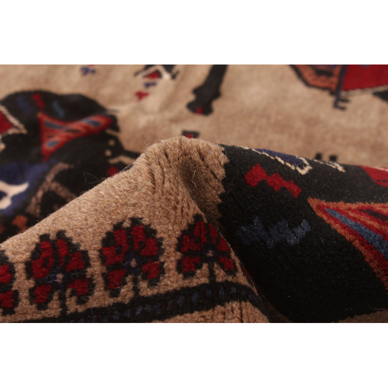 Tapis brun clair Isolde 6 pi 7 po x 9 pi 8 po