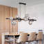 Allysen 8 - Light Matte Black Pendant