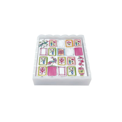 Ensemble de boîtes à serviettes Mahjong