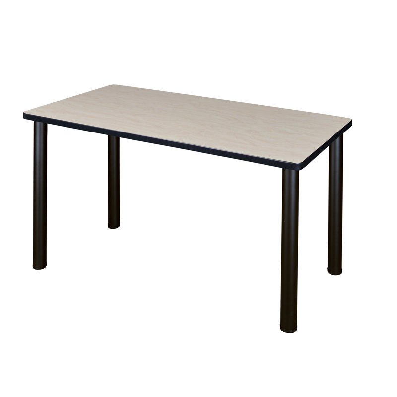 Plateau de table de formation Kee, Noir, Érable, H 29 po x L 72 po x l 24 po