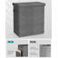 Wood Laundry Hamper with Handles