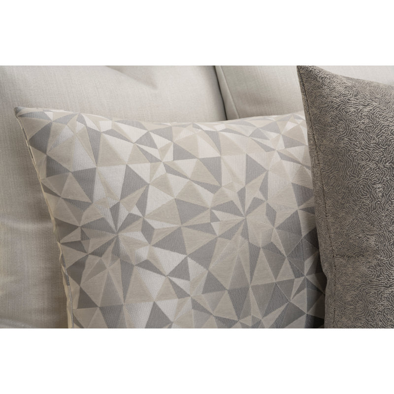 Diamond Point Geometric Duvet Cover & Insert Set, King Duvet Cover + 5 Shame + 4 Throw Pillows
