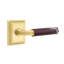 Emtek Select Passage Interior Mortise w/ Wilshire Rosette & R-Bar Stem, Rosso Levanto Marble-1361596776-1361596782