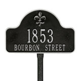 Lexy 3-Line Lawn Address Sign