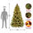 7.5' Pre-Lit Pine Christmas Tree