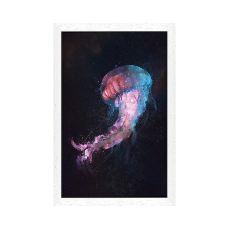 Daniel Taylor - Print on Canvas, 66.04 cm H x 45.72 cm W, White Framed