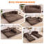 Upholstered 78.7 " Sofa Bed-1676966741