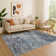 Premium Machine Washable Lubbers AMF1724 Geometric Rug