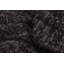 Tapis noir en laine noué à la main de conception unique 2000S 6 pi 11 po x 9 pi 9 po Odes