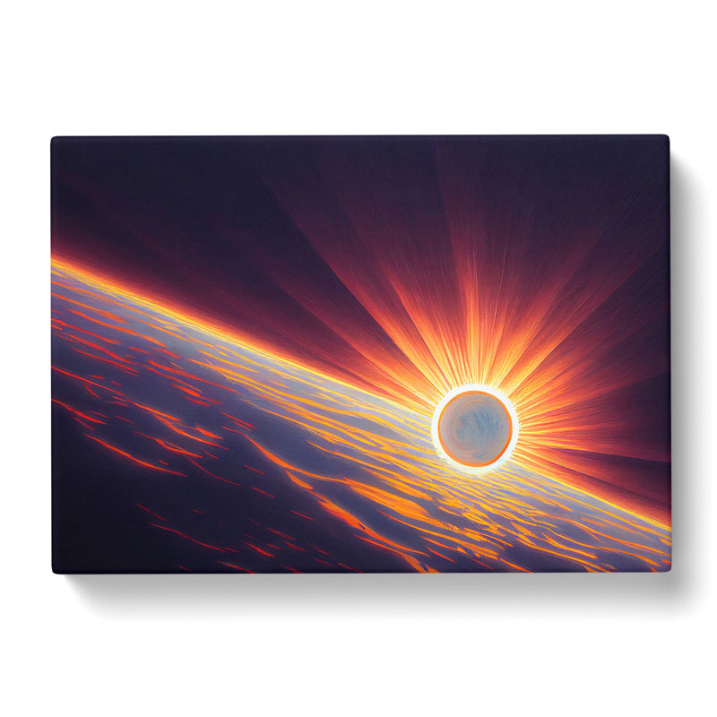 Bedazzled Sunset - Wrapped Canvas, 50cm H x 76cm W x 3cm D