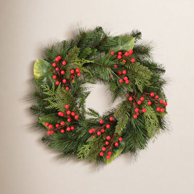 24" Pine Wreath