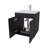 Wengue Bathroom Vanity With Two Doors-117825043