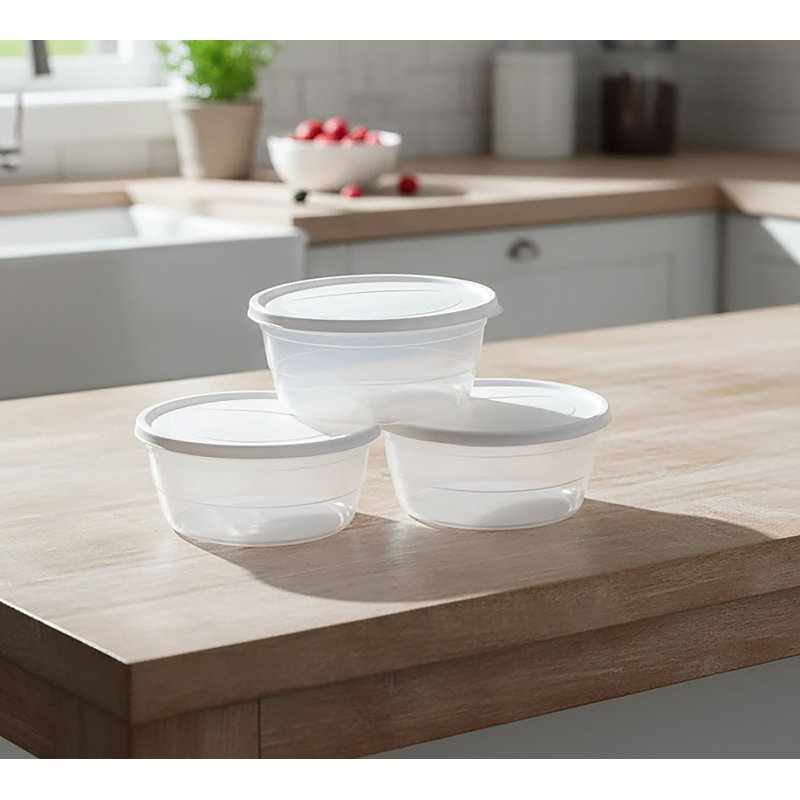 Cengiz 45ml Food Storage Container, White