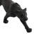 Godofreda Polystone Leopard Decorative Black Sculpture Set