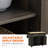 Kitchen Island On Wheels, Rolling Cart With Wood Top, Spice Rack, Towel Rack And Drawers For Dining Room-1320027080