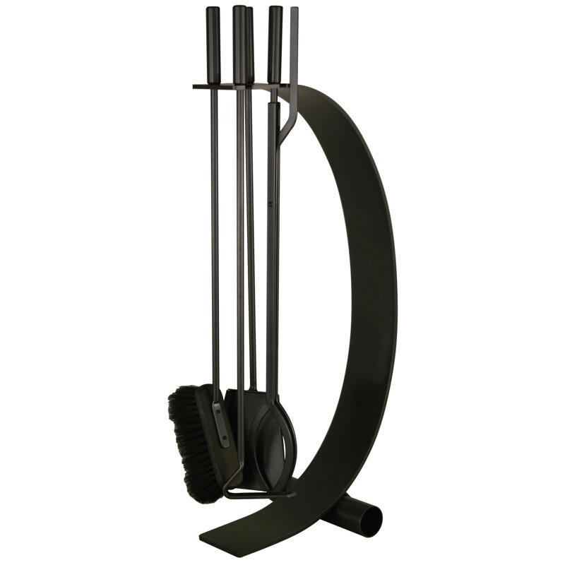 Steel Fireplace Tool Set