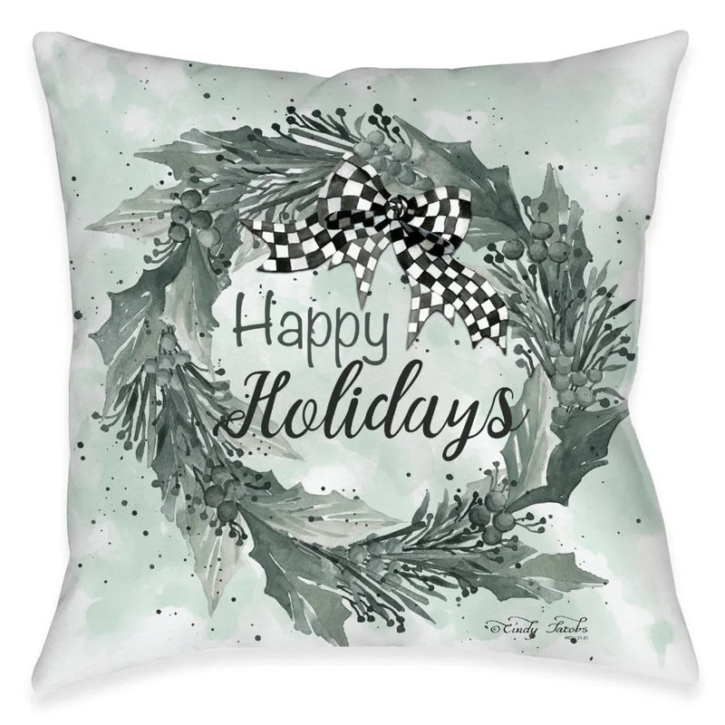 Coussin en polyester Happy Spirit