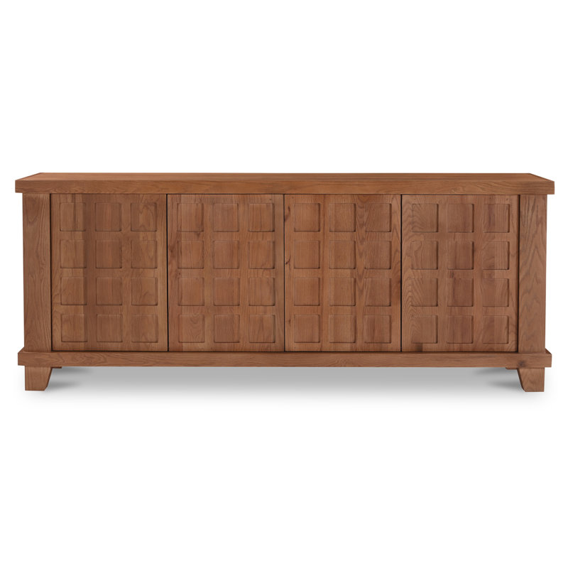 Buffet Enya Chêne rouge, Red