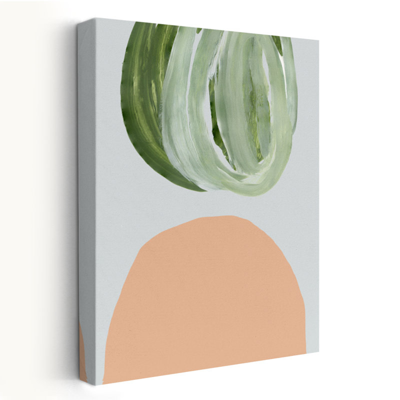 Combinaison - formes d'art abstrait moderne, art minimaliste, H 24 po x l 16 po